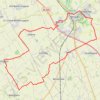 Itinéraire Circuit de l'Houtland intérieur - Socx, distance, dénivelé, altitude, carte, profil, trace GPS