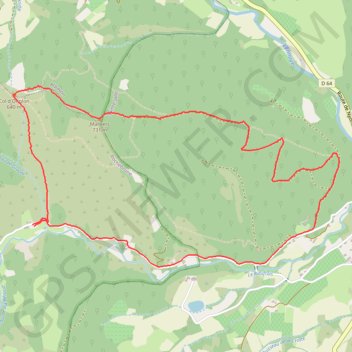 Itinéraire ROCHEBRUNE la ferme DAGOBERT, distance, dénivelé, altitude, carte, profil, trace GPS