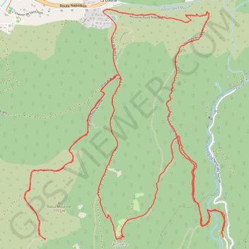 Itinéraire De Saint-Vallier à Escragnolles par le GR 406 bis, distance, dénivelé, altitude, carte, profil, trace GPS