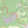 Itinéraire Réserve Naturelle Ellergronn - Ottange, distance, dénivelé, altitude, carte, profil, trace GPS