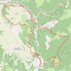 Itinéraire Bruniquel - Sud vers Les Abriols, distance, dénivelé, altitude, carte, profil, trace GPS