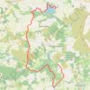 Itinéraire Les Monts d'Arrée, jour 2, distance, dénivelé, altitude, carte, profil, trace GPS