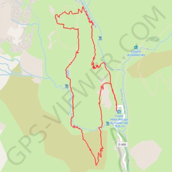 Itinéraire Randonnée lac du lauzon valgaudemar, distance, dénivelé, altitude, carte, profil, trace GPS