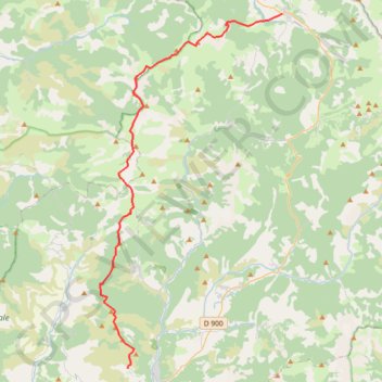 Itinéraire Digne seyne, distance, dénivelé, altitude, carte, profil, trace GPS