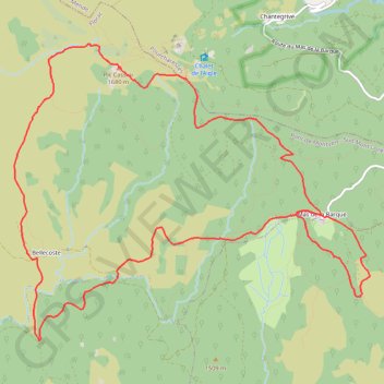 Itinéraire 2020-10-18 15:35:41, distance, dénivelé, altitude, carte, profil, trace GPS