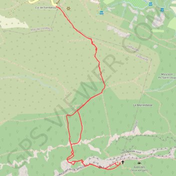 Itinéraire Pic Saint-Loup - Mas-de-Londres, distance, dénivelé, altitude, carte, profil, trace GPS