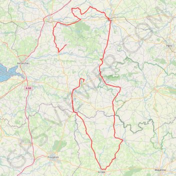 Itinéraire Nouveau parcours, distance, dénivelé, altitude, carte, profil, trace GPS