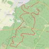 Itinéraire Apremont et Franchard - Forêt de Fontainebleau, distance, dénivelé, altitude, carte, profil, trace GPS