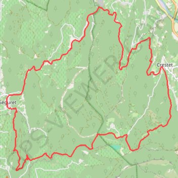 Itinéraire Randonnée du 15/02/2021 à 14:57, distance, dénivelé, altitude, carte, profil, trace GPS