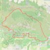 Itinéraire Parcours dans alpilles, distance, dénivelé, altitude, carte, profil, trace GPS