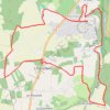 Itinéraire Montcoquet, distance, dénivelé, altitude, carte, profil, trace GPS