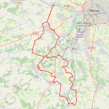 Itinéraire TracerItineraire 5, distance, dénivelé, altitude, carte, profil, trace GPS