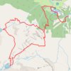 Itinéraire Lacs de Palluel et Faravel (Écrins), distance, dénivelé, altitude, carte, profil, trace GPS