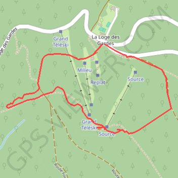 Itinéraire Le Sentier des Pierres, distance, dénivelé, altitude, carte, profil, trace GPS
