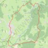 Itinéraire PR - Jonzieux - Passementiers, distance, dénivelé, altitude, carte, profil, trace GPS