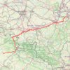 Itinéraire EuroVélo 3 - Véloroute des Pèlerins, distance, dénivelé, altitude, carte, profil, trace GPS