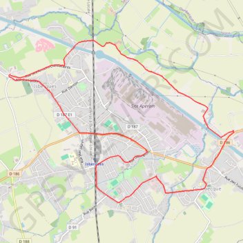 Itinéraire Boucle Finale GPI 2018, distance, dénivelé, altitude, carte, profil, trace GPS