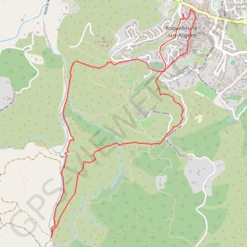 Itinéraire Randonnée nocturne des Lucioles - Parcours C, distance, dénivelé, altitude, carte, profil, trace GPS