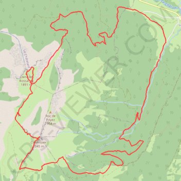 Itinéraire Tour des sommets Bauju - J3, distance, dénivelé, altitude, carte, profil, trace GPS