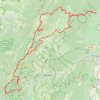 Itinéraire Les Vosges, distance, dénivelé, altitude, carte, profil, trace GPS