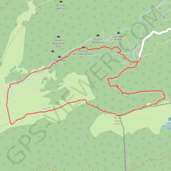 Itinéraire Crêtes de Cournudère par Arbas, distance, dénivelé, altitude, carte, profil, trace GPS