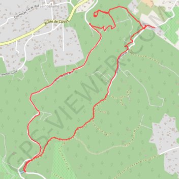 Itinéraire LORGUES ESTELLO, distance, dénivelé, altitude, carte, profil, trace GPS