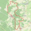 Itinéraire Circuit du Val de Sauzay - Varzy, distance, dénivelé, altitude, carte, profil, trace GPS