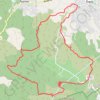 Itinéraire Trets - Massif du Régagnas, distance, dénivelé, altitude, carte, profil, trace GPS