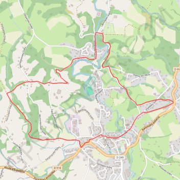 Itinéraire De la Nive à la Nivelle des familles - Espelette, distance, dénivelé, altitude, carte, profil, trace GPS