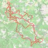 Itinéraire 2020-10-08 17:57:10, distance, dénivelé, altitude, carte, profil, trace GPS