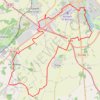 Itinéraire Tour de Bourges - Ligne de démarcation. Subdray, distance, dénivelé, altitude, carte, profil, trace GPS