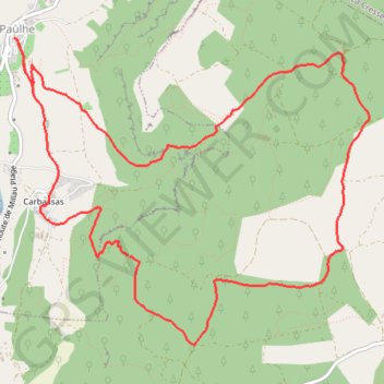 Itinéraire De Betpaumes à Carbassas, distance, dénivelé, altitude, carte, profil, trace GPS