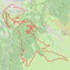 Itinéraire granges d'Abié, distance, dénivelé, altitude, carte, profil, trace GPS