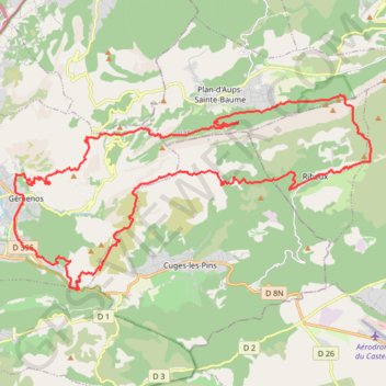 Itinéraire Tour de la chaîne du Saint-Pilon, distance, dénivelé, altitude, carte, profil, trace GPS