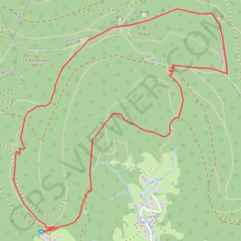Itinéraire Schelmenkopf - Taennchel - Schelmenkopf, distance, dénivelé, altitude, carte, profil, trace GPS