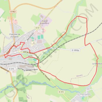 Itinéraire La grande-denteuse, distance, dénivelé, altitude, carte, profil, trace GPS