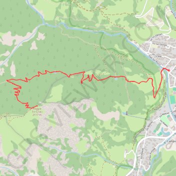 Itinéraire Poggio Tre Croci, distance, dénivelé, altitude, carte, profil, trace GPS