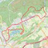 Itinéraire Belfort : circuit à l'étang des Forges et dans le bois de Vétrigne, distance, dénivelé, altitude, carte, profil, trace GPS