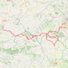 Itinéraire 4 - cdm 2025_04-Ger-Repas_Soudeval_15.71km_182m, distance, dénivelé, altitude, carte, profil, trace GPS