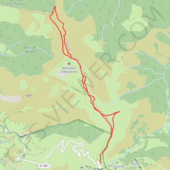 Itinéraire SOUM D'HAUTACAM, distance, dénivelé, altitude, carte, profil, trace GPS