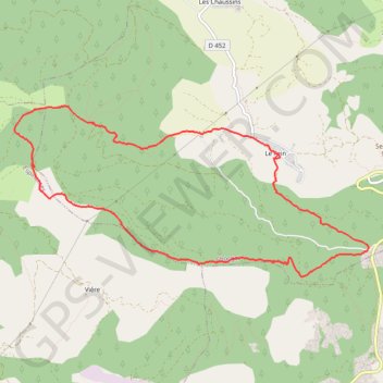 Itinéraire Randonnée raquettes de Fein, distance, dénivelé, altitude, carte, profil, trace GPS