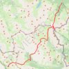 Itinéraire Traversée des Cerces (Lauzet - Valfréjus), distance, dénivelé, altitude, carte, profil, trace GPS