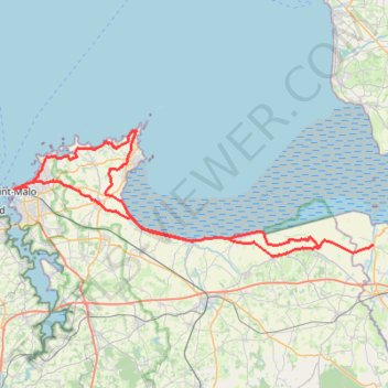 Itinéraire 1 - Parcours 100K, distance, dénivelé, altitude, carte, profil, trace GPS