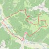Itinéraire Concorès, distance, dénivelé, altitude, carte, profil, trace GPS