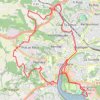 Itinéraire Autour de la Terre Noire - Quimper, distance, dénivelé, altitude, carte, profil, trace GPS
