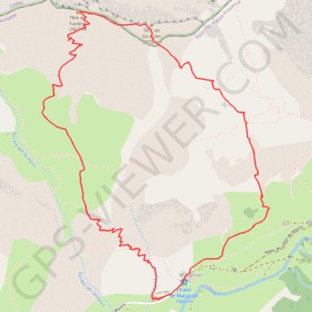 Itinéraire Tête de Girardin, distance, dénivelé, altitude, carte, profil, trace GPS