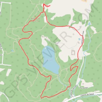 Itinéraire Mont Gale - Tour du Lac Gale - Halte du Berger, distance, dénivelé, altitude, carte, profil, trace GPS