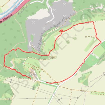 Itinéraire Balade dominicale à corcelles, distance, dénivelé, altitude, carte, profil, trace GPS