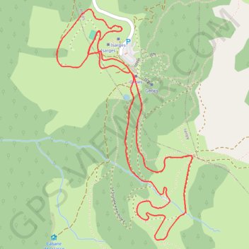 Itinéraire Beille, distance, dénivelé, altitude, carte, profil, trace GPS