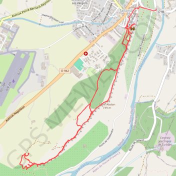 Itinéraire Tallard les crêtes du château, distance, dénivelé, altitude, carte, profil, trace GPS